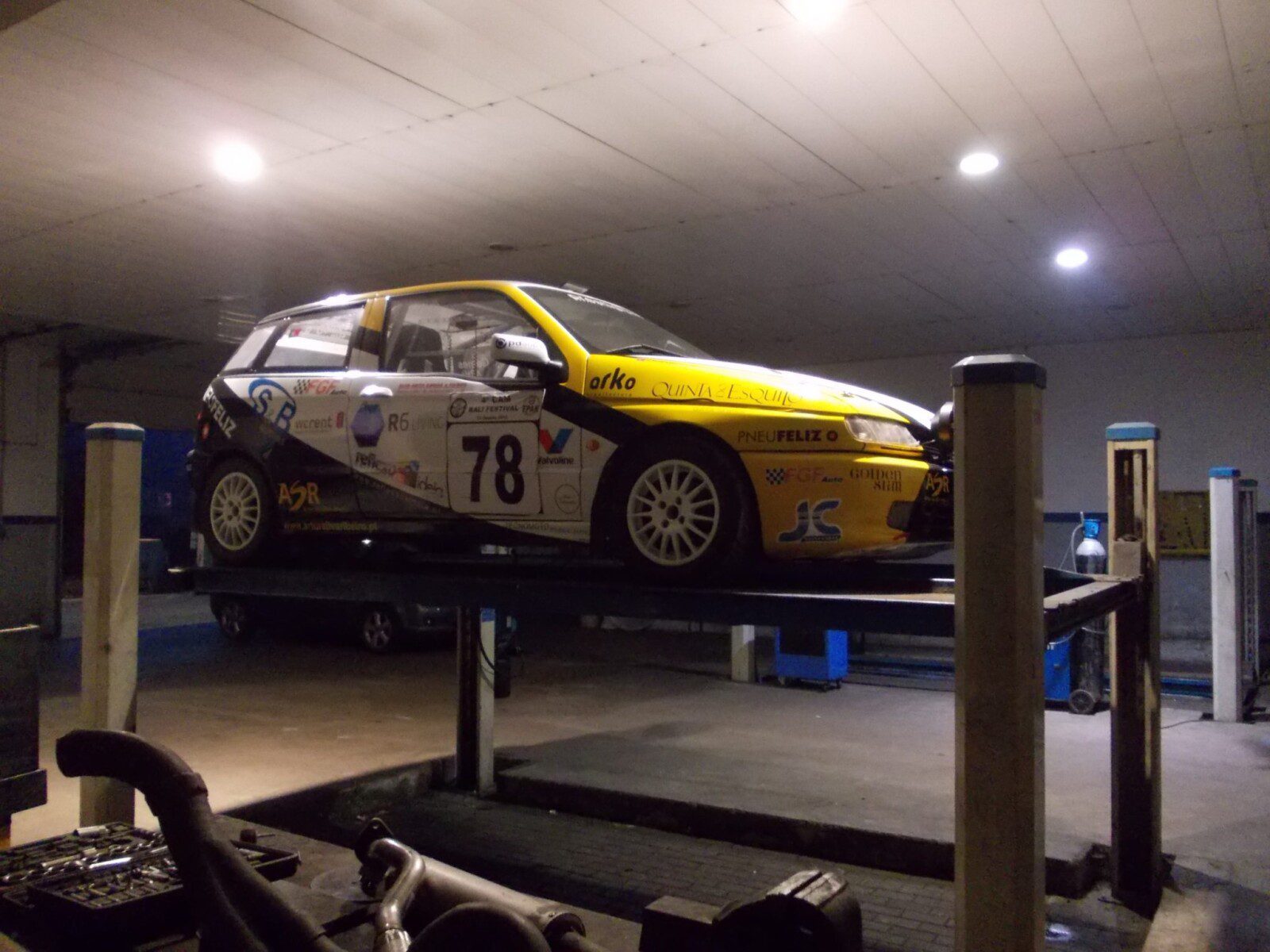 Montaje en línea directa en un Alfa 145