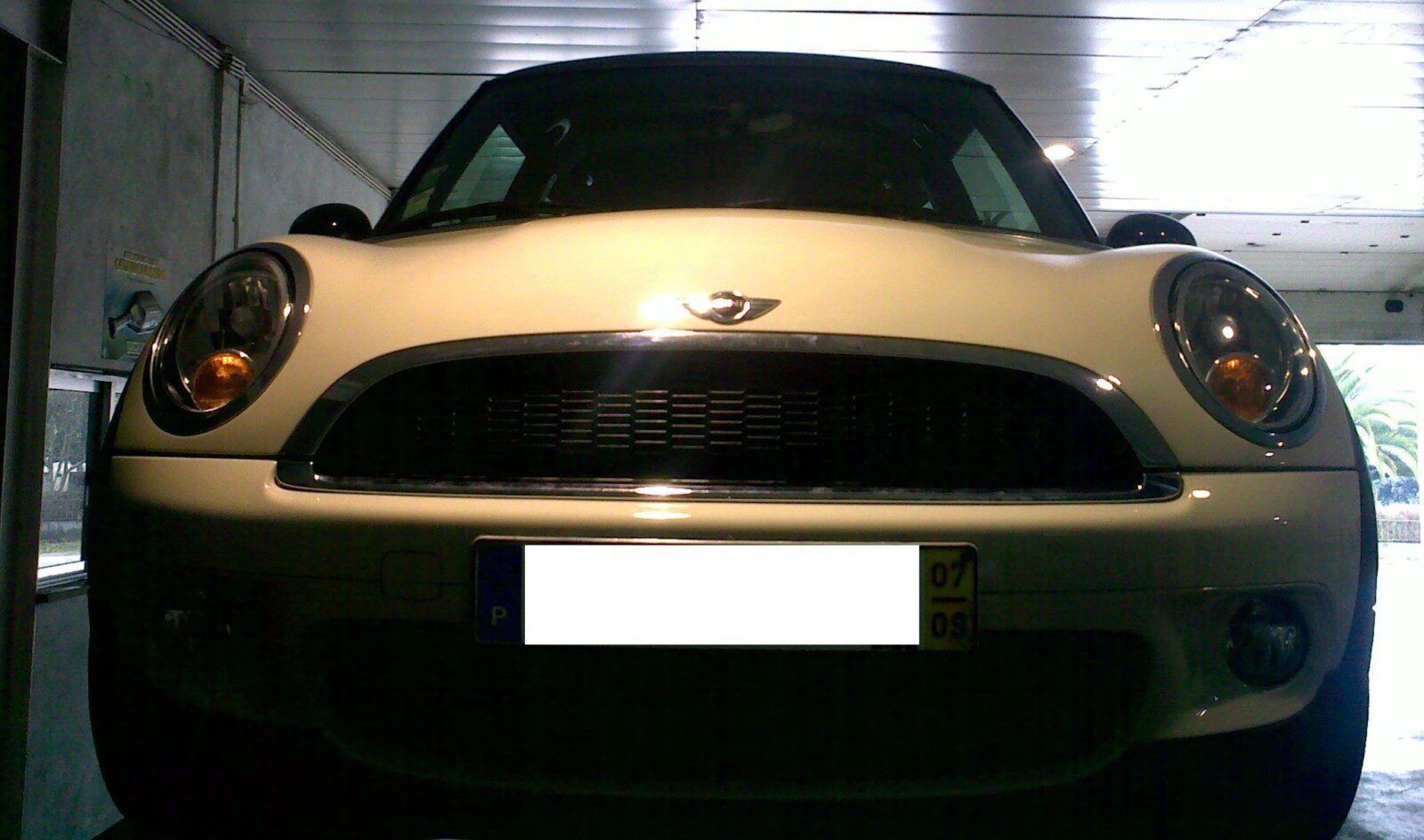 Aplicação Escape central num Mini COOPER na Escapcar/Braga