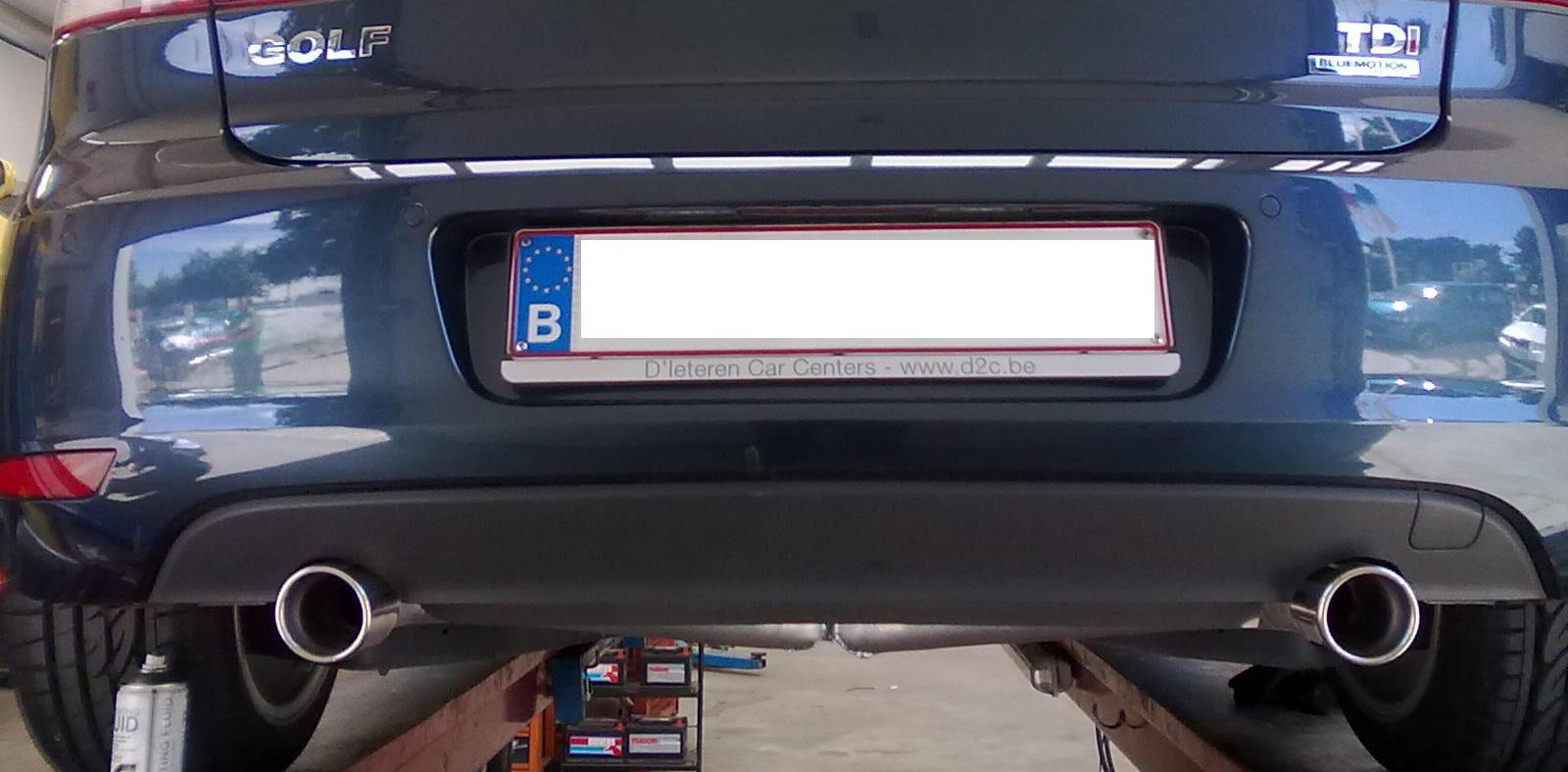 Adaptação de 1 para 2 saídas em VW GOLF VI