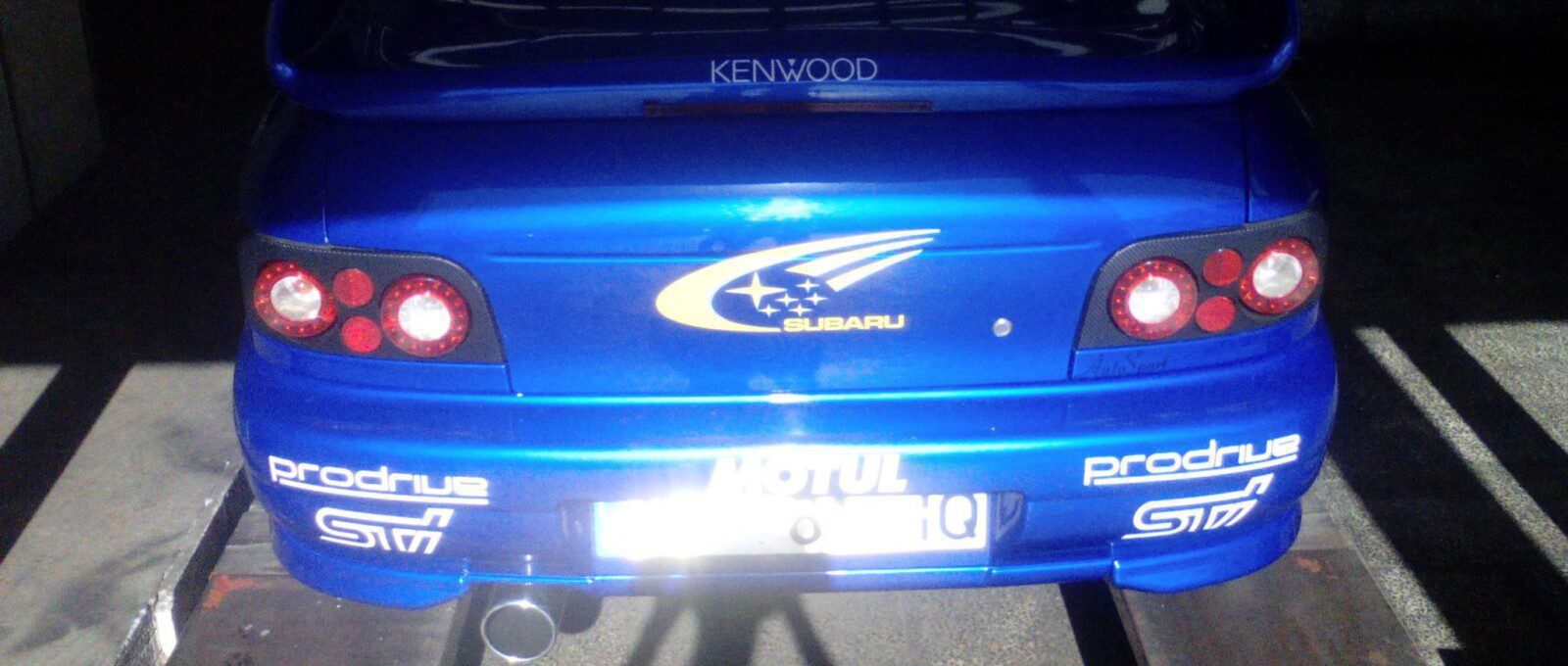 Sports Exhaust Application in Subaru Imprenza