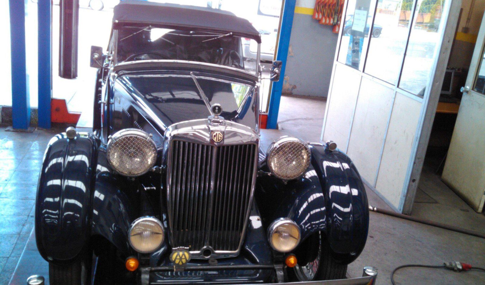 Aplicação Escape MG VA Tourer 1973