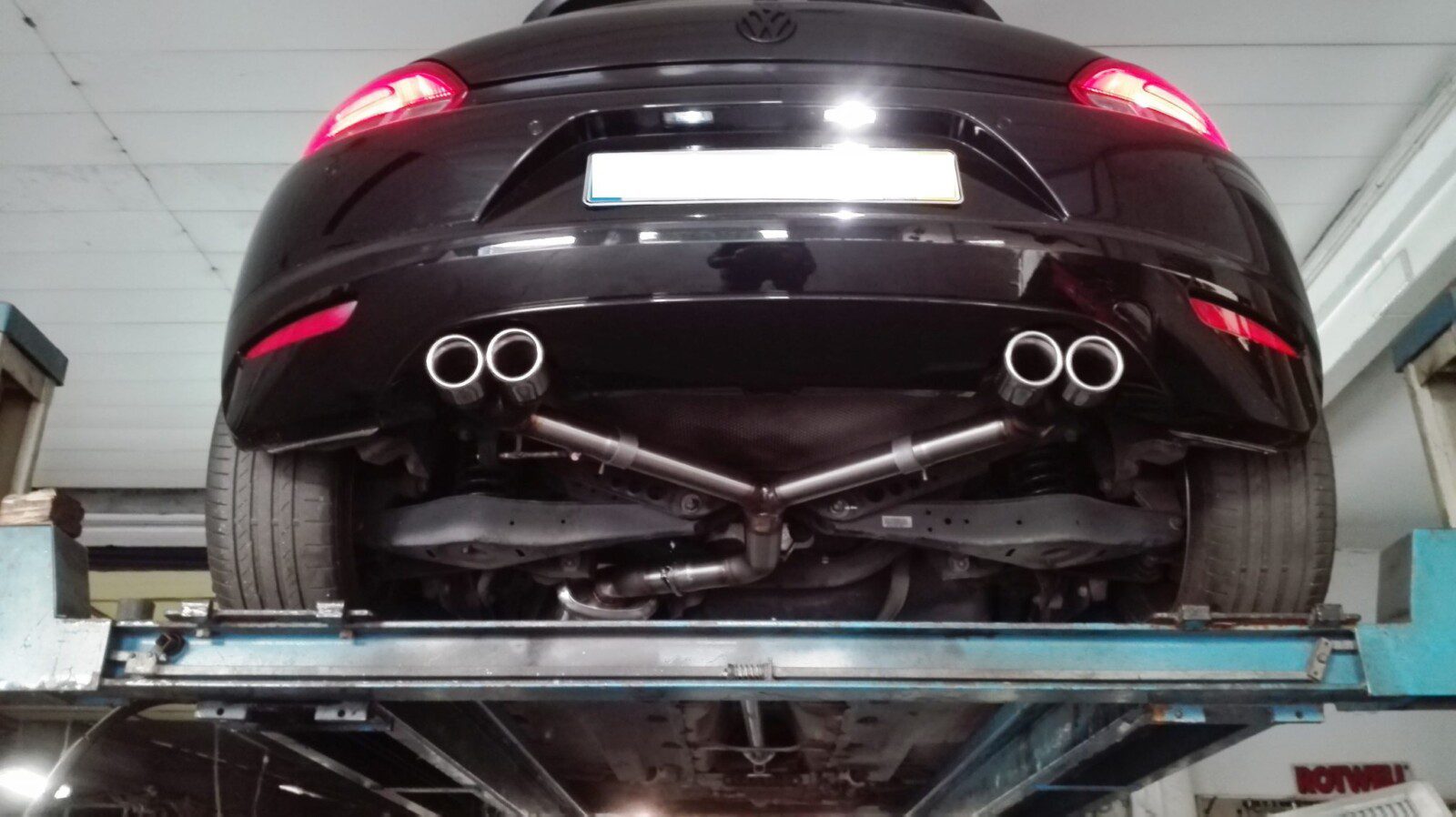 Linha em Inox VW Scirocco 1.4 TSI