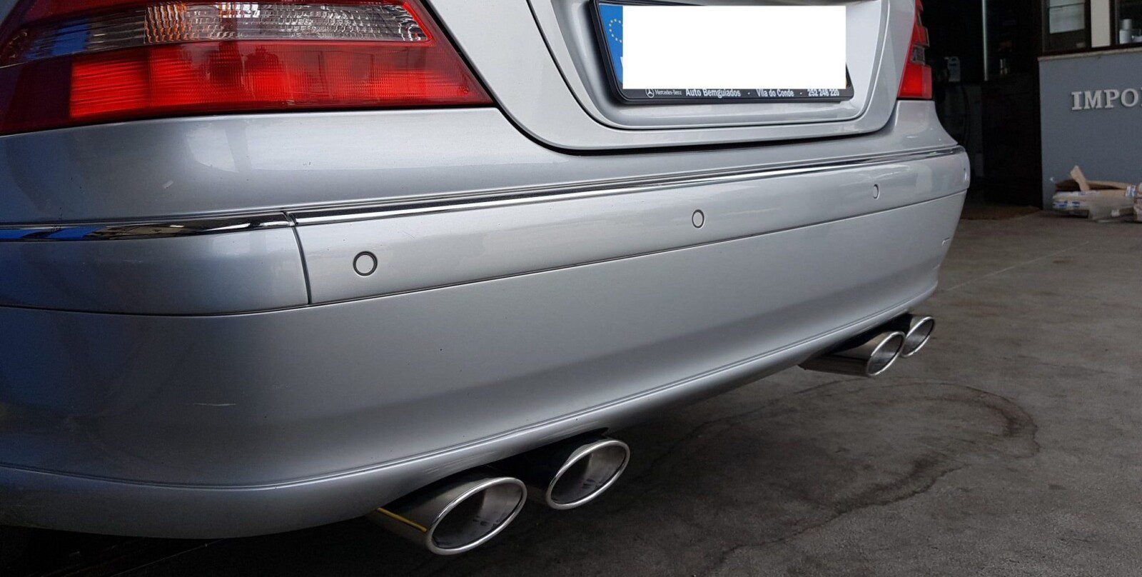 IMPORSPEED TIPS APPLICATION IN MERCEDES CL 600