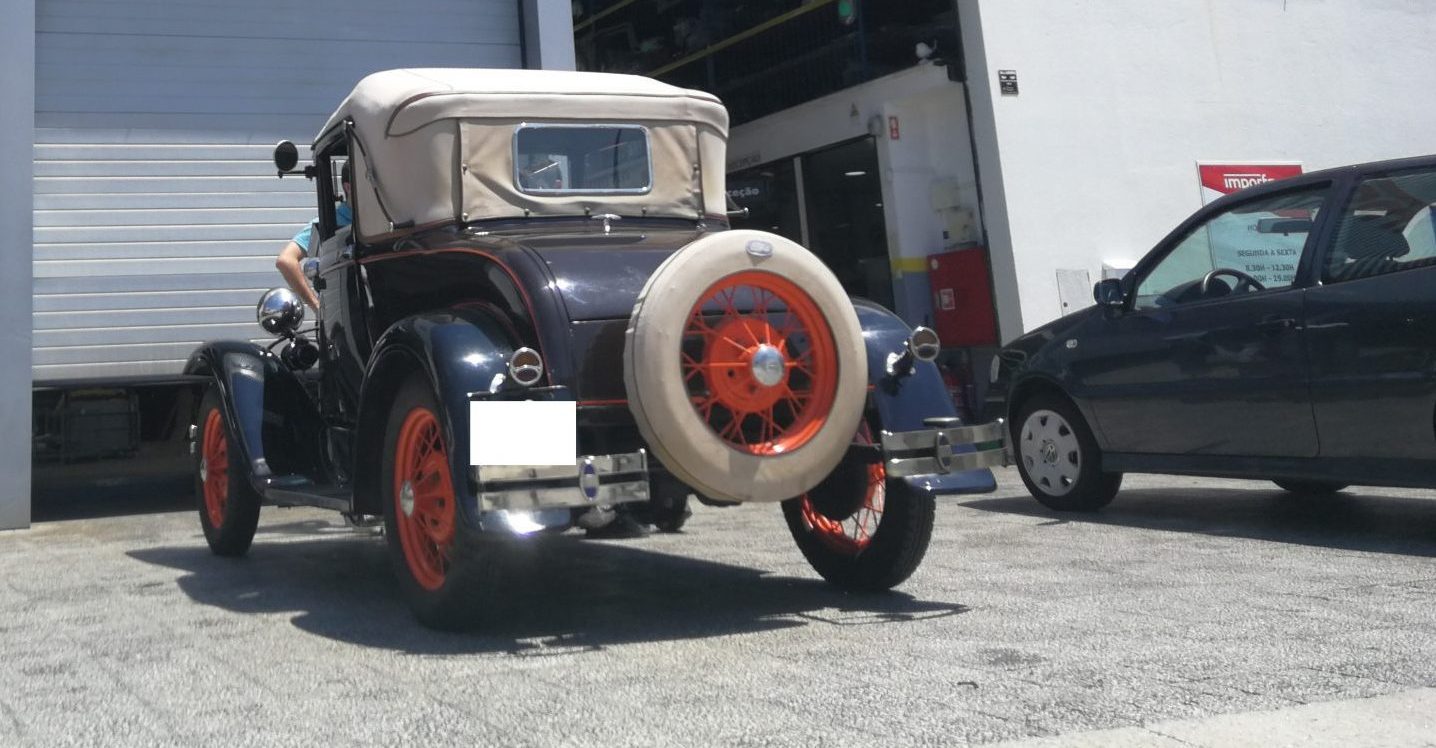 REPARAÇÃO ESCAPE EM FORD MODEL T DE 1920