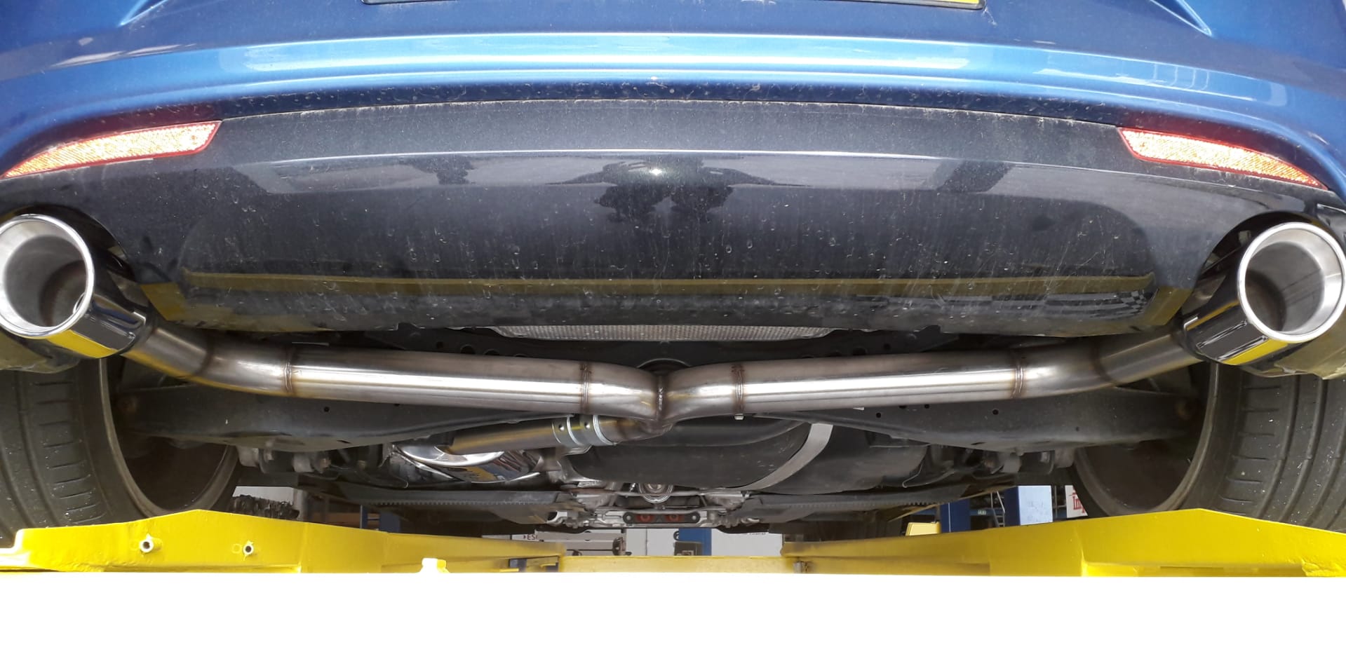 VW SCIROCCO 2.0 TSI STAINLESS LINE APPLICATION