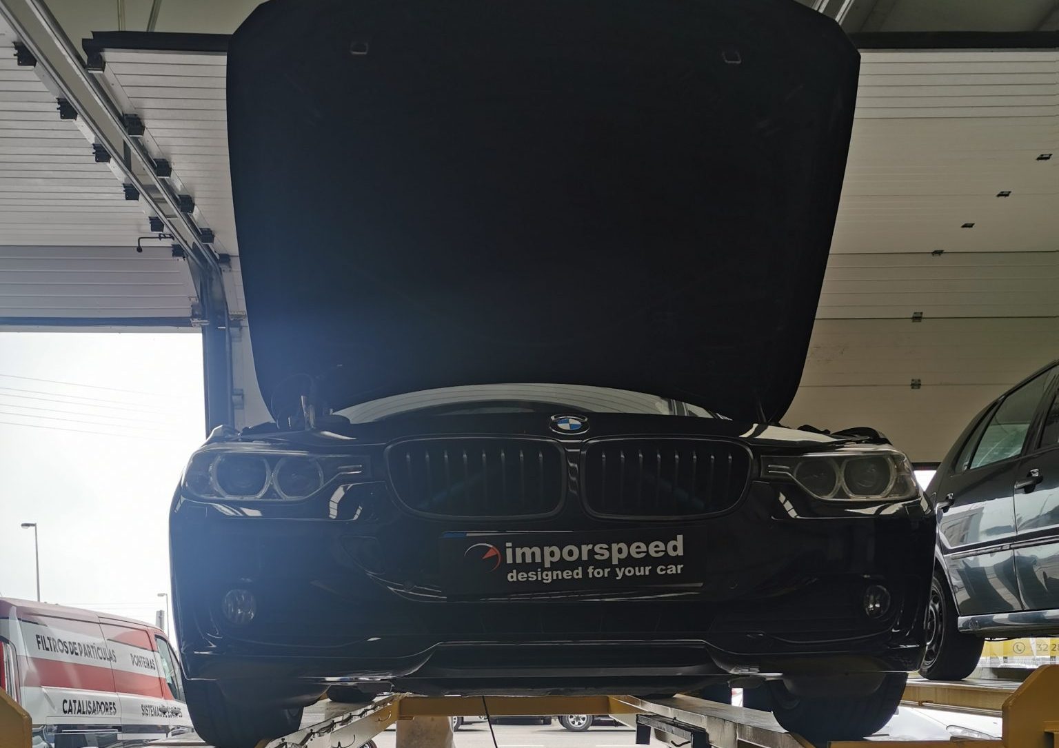 APLICAÇÃO DE PONTEIRA IMPORSPEED EM BMW 320D
