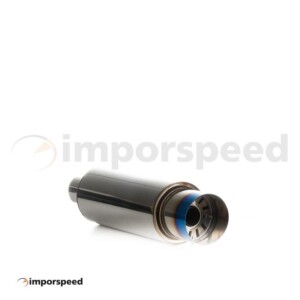 Panela de escape inox c/ saída Titânio ref.61-045