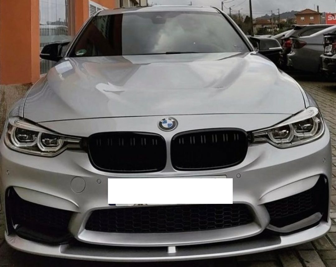 LINHA COMPLETA C/ PANELA BYPASS DUPLA E PONTEIRAS IMPORSPEED, EM BMW 330i