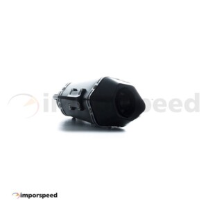 Ponteira de Escape Mota Black Akrap. 35 cm *71-088