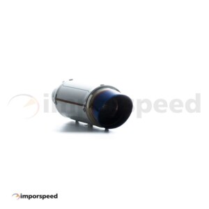 Ponteira de Escape Mota SC PRO. 30 cm Saída Titânio Blue* 71-092