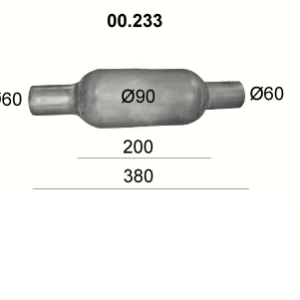 Panela de escape redonda universal ref. 00.233